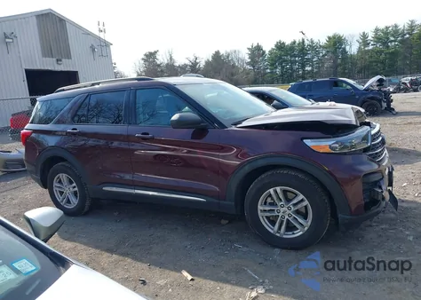 2022 Ford Explorer Xlt from USA, damaged, VIN 1FMSK8DH7NGA74186